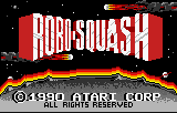 Robo-Squash title screen for Atari Lynx